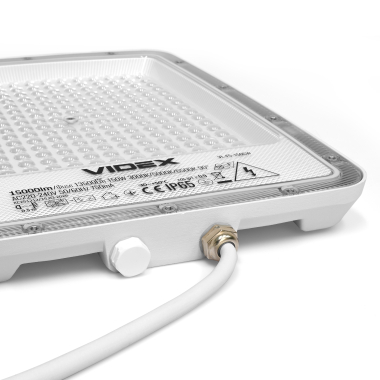 LED Floodlight VIDEX F5 150W 3000-5000-6500K 230V White (VL-F5-150CW) - photo №9