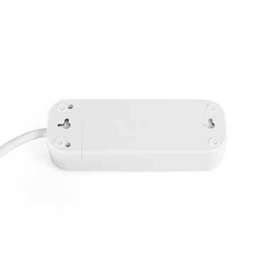 Подовжувач мережевий із заземленням 3 гнізда 3м (3x1.5мм) білий TITANUM STANDARD - фото №2