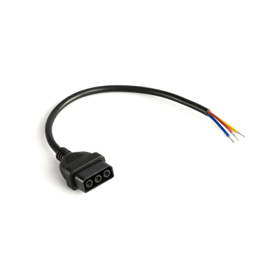 Кабель живлення для лінійного світильника VIDEX BNL02 Black - фото