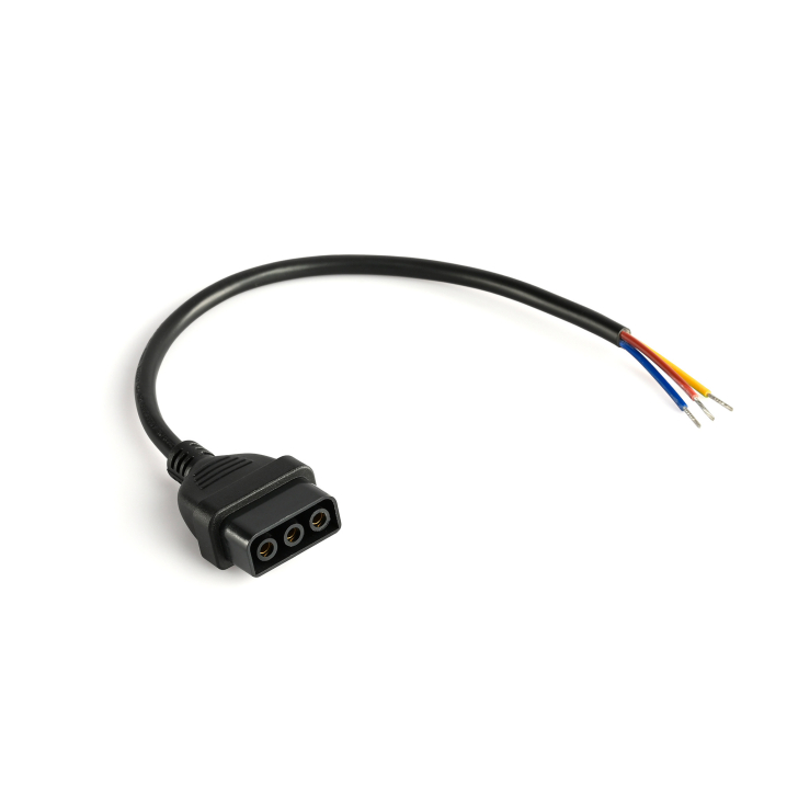 Кабель живлення для лінійного світильника VIDEX BNL02 Black - фото