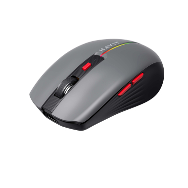 Бездротова миша трьохрежимна HAVIT HV-MS65WB Gray (2.4GHz + BT5.0) - фото №4