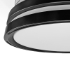 LED Світильник з вентилятором VIDEX CLF06 60W 3000K-4200K-6000K Black - фото №5