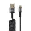 Кабель спіральний Micro USB HAVIT HV-CB6250 2.4A 1.5м - фото 
