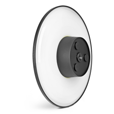 LED wall-mounted Light IP65 VIDEX 18W 3000K-4000K-6500K 1850Lm Black - photo №5