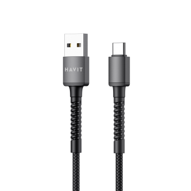 Кабель USB Type-C HAVIT HV-CB6197 2.1A 1м - фото №4
