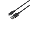 Кабель USB - Lightning HAVIT CB301C 2.4A 1м Black - photo №4