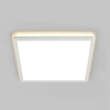 LED світильник з декоративною підсвіткою квадратний VIDEX DL3S 24W 4000K Білий