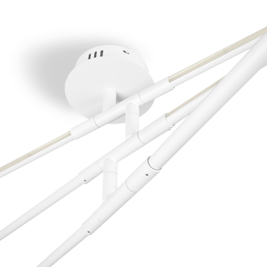LED світильник стельовий VIDEX CLD013 40W 3000-4000-6000K White - фото №3