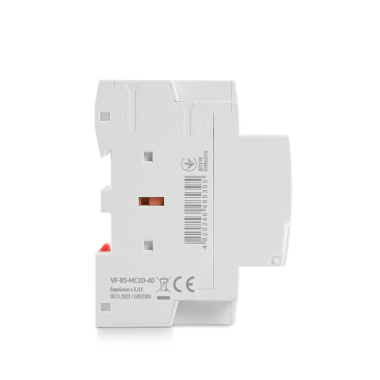 Модульний контактор 2п 40А 2НВ VF-RS-MC2O-40 VIDEX RESIST - фото №3