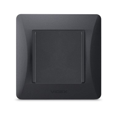 Кабельний вивід чорний графіт VIDEX BINERA - фото №2