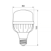 LED lamp TITANUM A80 20W E27 6500К - photo №3