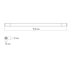 LED лампа TITANUM T8 18W 1.2M 6500K - фото №3