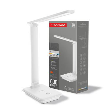 LED лампа настiльна TITANUM  TLTF-009W 10W 3000-6500K - фото