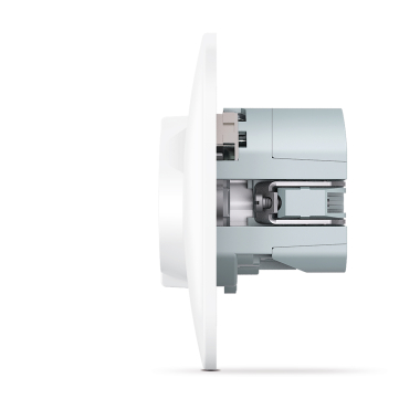 Розетка одинарна із заземленням та 2USB біла VIDEX BINERA - фото №4