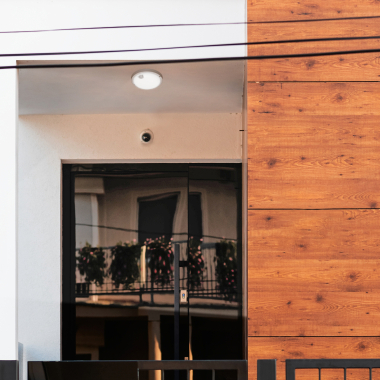 LED світильник з датчиком ІЧ IP54 круглий VIDEX 12W 5000K сенсорний білий - фото №4