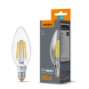 LED лампа VIDEX Filament C37F 6W E14 4100K - фото 