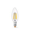 LED лампа VIDEX Filament C37F 6W E14 4100K - фото №2