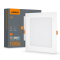 LED recessed square luminaire Back VIDEX 16W 5000K - photo