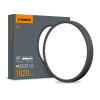LED Світильник круглий накладний VIDEX 24W 5000K Black - фото 