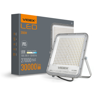LED прожектор VIDEX PREMIUM F2 200W 5000K - фото