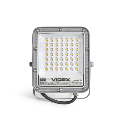 LED floodlight PREMIUM VIDEX 30W 5000K AC/DC12-48V - photo №3