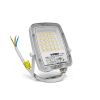 LED прожектор VIDEX F5 20W 3000-5000-6500K 230V White (VL-F5-020CW) - фото №3