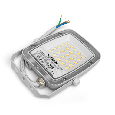 LED Floodlight VIDEX F5 20W 3000-5000-6500K 230V White (VL-F5-020CW) - photo №8