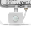 LED прожектор VIDEX F5 100W 3000-5000-6500K з датчиком руху 230V White (VL-F5-100CW-S) - фото №4