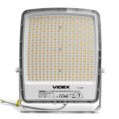 LED Floodlight VIDEX F5 300W 3000-5000-6500K 230V White (VL-F5-300CW) - photo №2