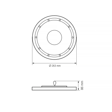 LED світильник висотний ХайБей VIDEX 100W 5000K 12000Lm 220V чорний - фото №8