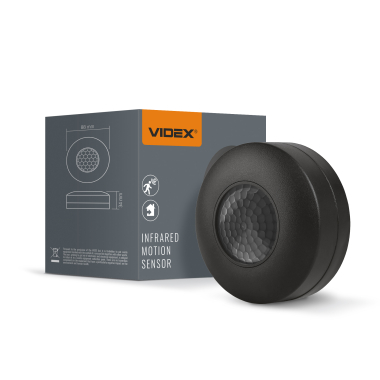 Датчик руху та освітленості VIDEX VL-SPC12B 220V 1200W інфрачервоний - фото