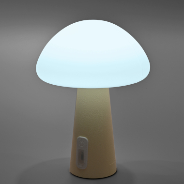 LED лампа настiльна з акумулятором VIDEX VL-TF25BG 4W 3000-6500K+RGB Beige - фото №6