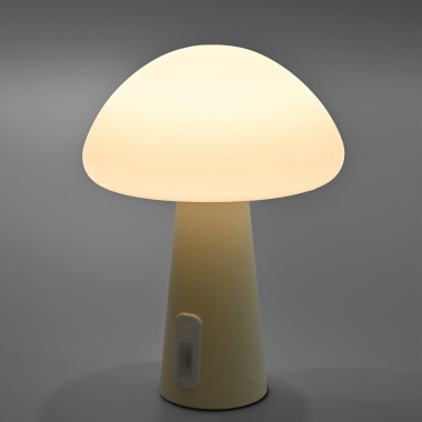 LED лампа настiльна з акумулятором VIDEX VL-TF25BG 4W 3000-6500K+RGB Beige - фото №8