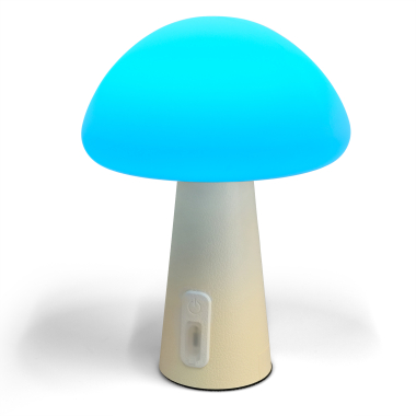 LED лампа настiльна з акумулятором VIDEX VL-TF25BG 4W 3000-6500K+RGB Beige - фото №14