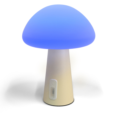 LED лампа настiльна з акумулятором VIDEX VL-TF25BG 4W 3000-6500K+RGB Beige - фото №15