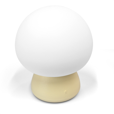 LED лампа настiльна з акумулятором VIDEX VL-TF26BG 4W 3000-6500K+RGB Beige - фото №4