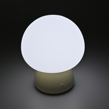LED лампа настiльна з акумулятором VIDEX VL-TF26BG 4W 3000-6500K+RGB Beige - фото №8