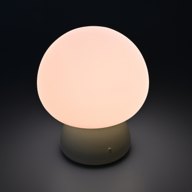 LED лампа настiльна з акумулятором VIDEX VL-TF26BG 4W 3000-6500K+RGB Beige - фото №10