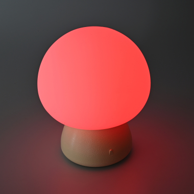 LED лампа настiльна з акумулятором VIDEX VL-TF26BG 4W 3000-6500K+RGB Beige - фото №11