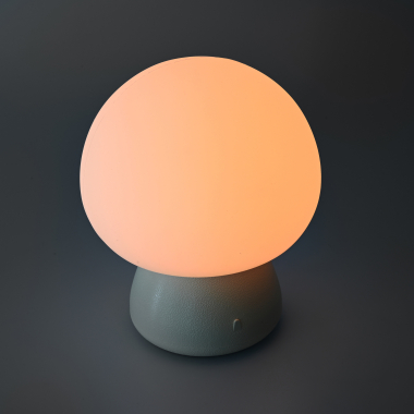 LED лампа настiльна з акумулятором VIDEX VL-TF26BG 4W 3000-6500K+RGB Beige - фото №12