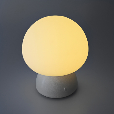 LED лампа настiльна з акумулятором VIDEX VL-TF26BG 4W 3000-6500K+RGB Beige - фото №13