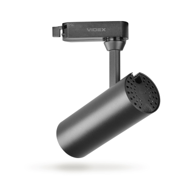 LED світильник трековий VIDEX 10W 4100K чорний - фото №3