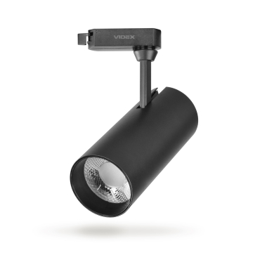 LED світильник трековий VIDEX 20W 4100K чорний - фото №2