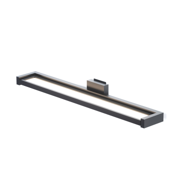 LED wall-mounted Light with gesture control VIDEX WL02 18W 2800K-4000K-6000K Black - photo №2