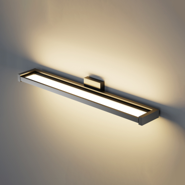 LED wall-mounted Light with gesture control VIDEX WL02 18W 2800K-4000K-6000K Black - photo №3
