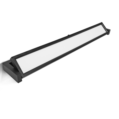 LED wall-mounted Light with gesture control VIDEX WL02 18W 2800K-4000K-6000K Black - photo №7
