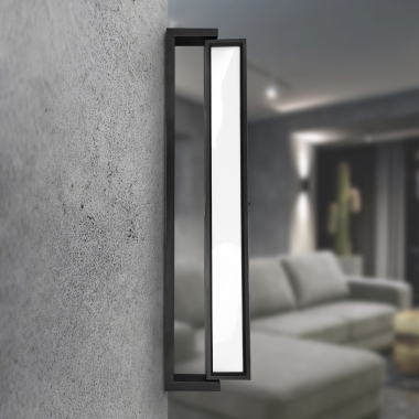 LED wall-mounted Light with gesture control VIDEX WL02 18W 2800K-4000K-6000K Black - photo №19