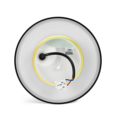 LED wall-mounted Light IP65 VIDEX 12W 3000K-4000K-6500K 1200Lm Black - photo №6