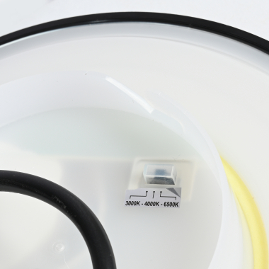 LED wall-mounted Light IP65 VIDEX 12W 3000K-4000K-6500K 1200Lm Black - photo №7