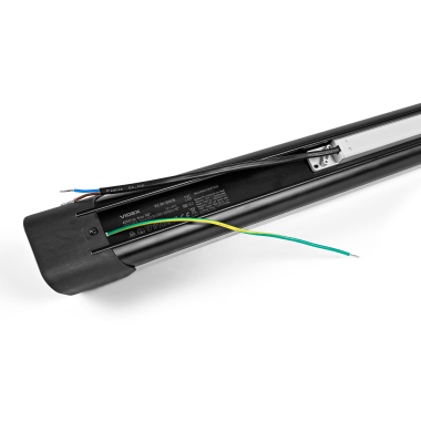 LED світильник лінійний VIDEX 36W 0.6М 5000K 220V чорний - фото №5